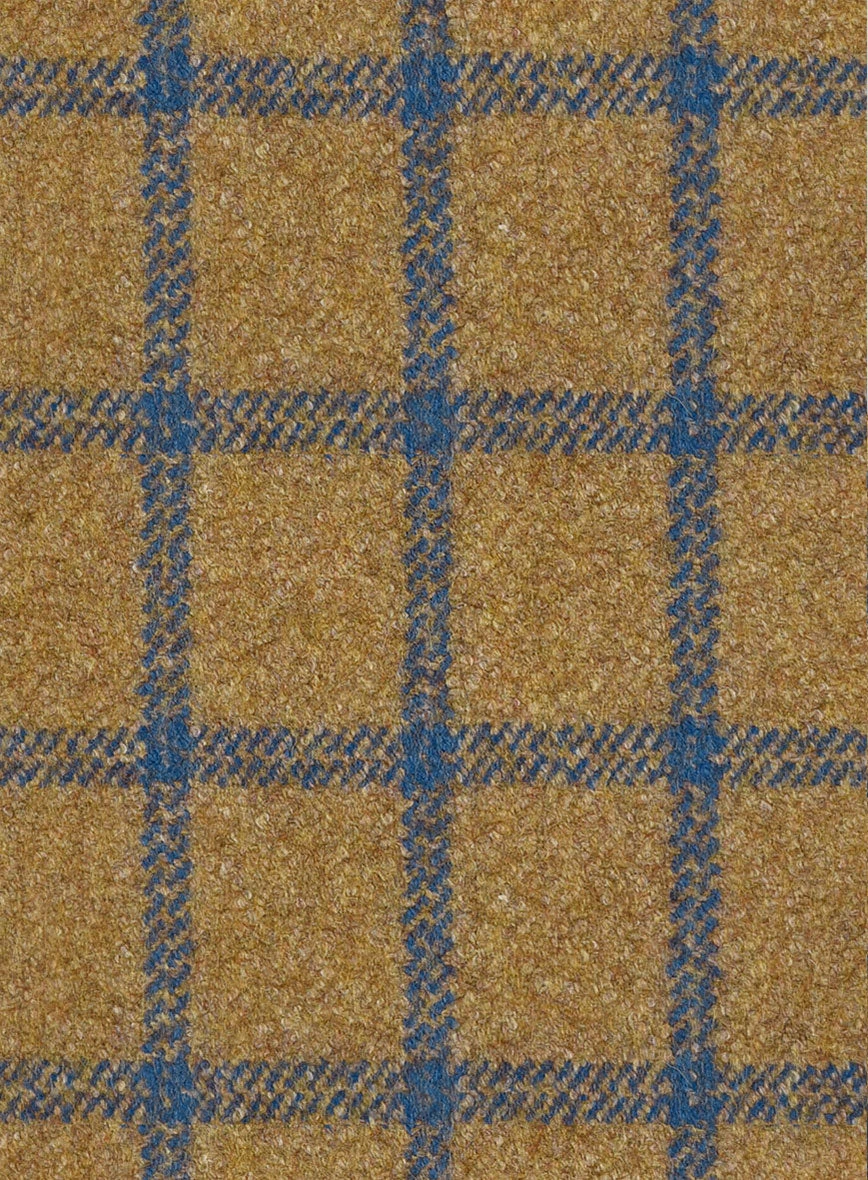 Highlander Heavy Mustard Check Tweed Suit 9 Highlander Heavy Mustard Check Tweed Suit - Image 7