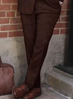 Highlander Heavy Wine Bedford Tweed Suit -Men's Clothing Shop highlanderheavywinebedfordtweedsuitlk 4