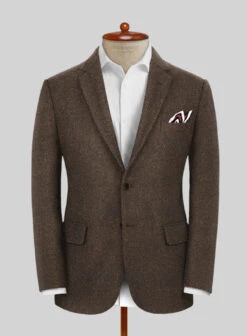 Highlander Dark Brown Tweed Suit -Men's Clothing Shop highlndrdrkbrwntwdsuitlk 2
