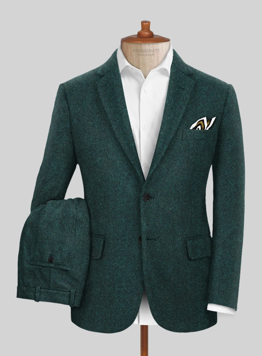 Highlander Melange Green Tweed Suit 3 Highlander Melange Green Tweed Suit