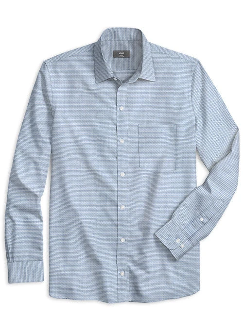 Italian Cotton Roppo Shirt 4 Italian Cotton Roppo Shirt - Image 2