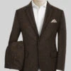 Italian Highlander Dark Brown Tweed Suit