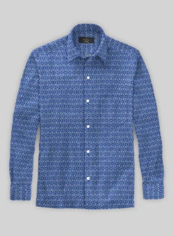 Italian Linen Gilba Shirt -Men's Clothing Shop italianlinegilbashirtlook 1