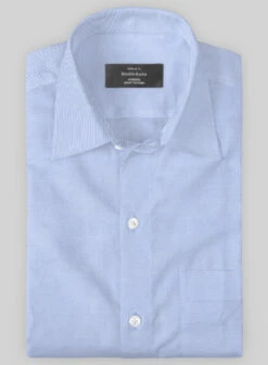 Italian Lombardo Ceo Columbia Blue Shirt