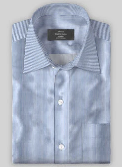 Italian Lombardo Mini Celestial Blue Stripes