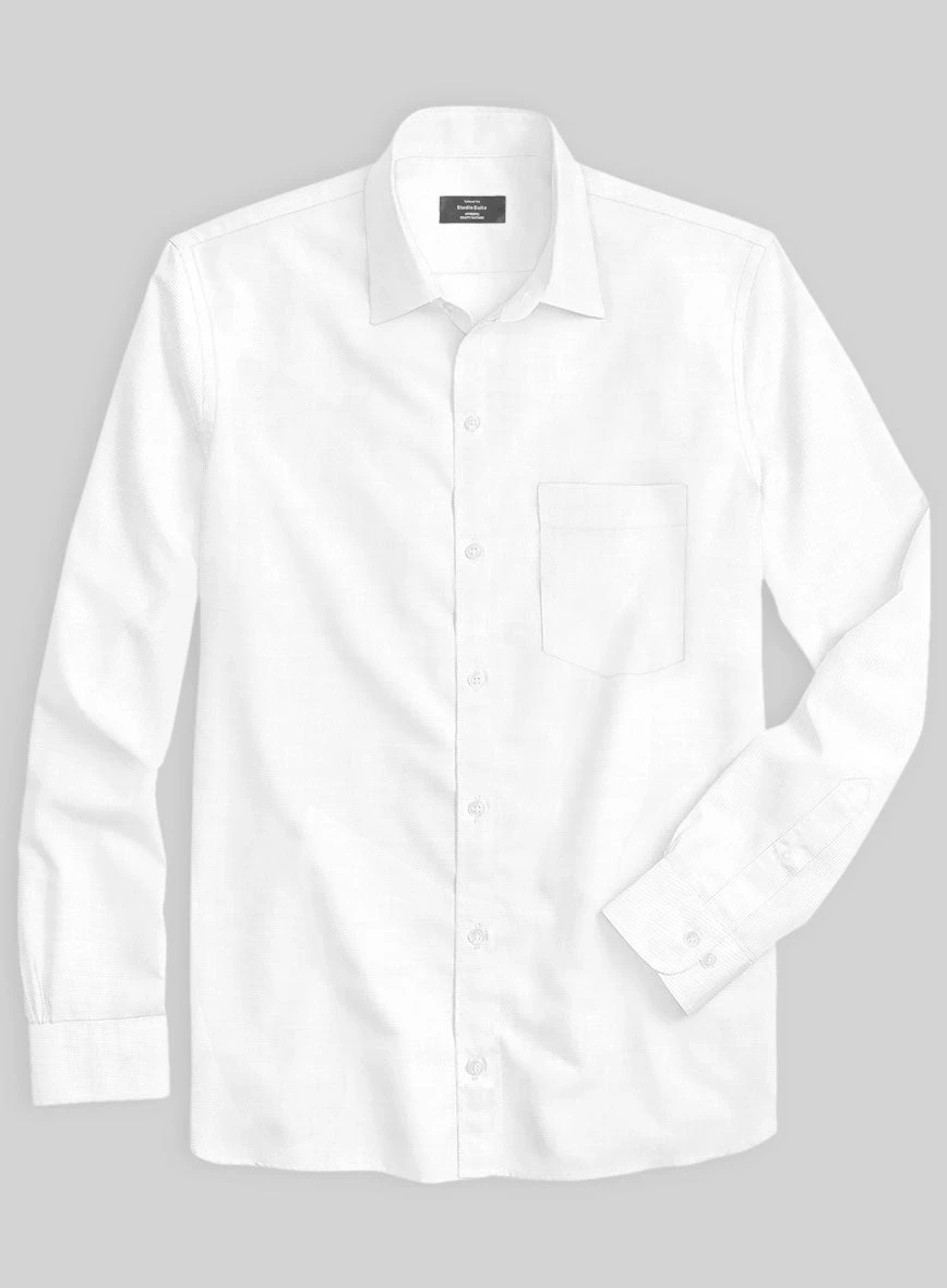 Italian Lombardo Procelain White Shirt 4 Italian Lombardo Procelain White Shirt - Image 2