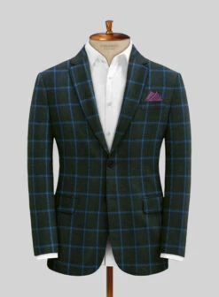Italian Simma Checks Tweed Suit -Men's Clothing Shop italiansimmacheckstwdsuitlk 2