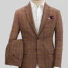 Italian Valmi Checks Tweed Suit -Men's Clothing Shop italianvalmicheckstweedsuitlook