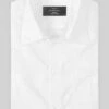 Italian White Twill Shirt 1 Italian White Twill Shirt -Men's Clothing Shop italianwhitetwillshirtlook