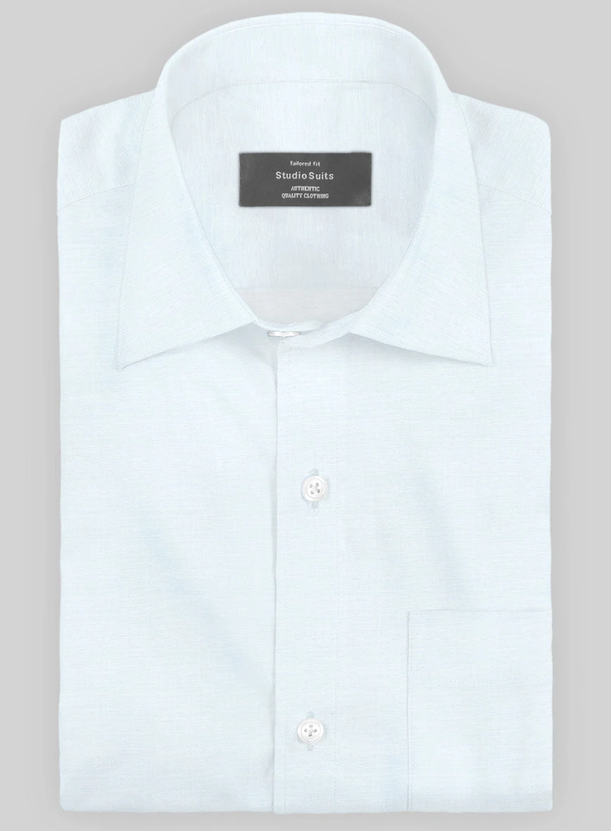 Italian Lombardo Baby Blue Shirt 6 Italian Lombardo Baby Blue Shirt - Image 4
