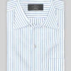 Italian Lombardo Banbury Blue Stripes Shirt -Men's Clothing Shop italmrdbanburybluestripeshirtlk