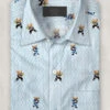 Italian Cotton Sporty Bear Shirt