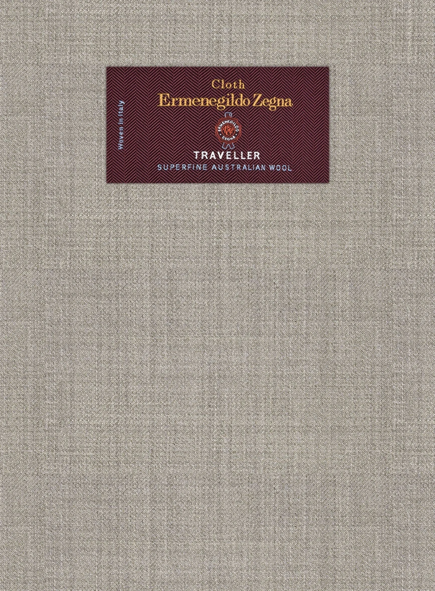 Lanificio Zegna Traveller Tobacco Brown Wool Pants 4 Lanificio Zegna Traveller Tobacco Brown Wool Pants - Image 2