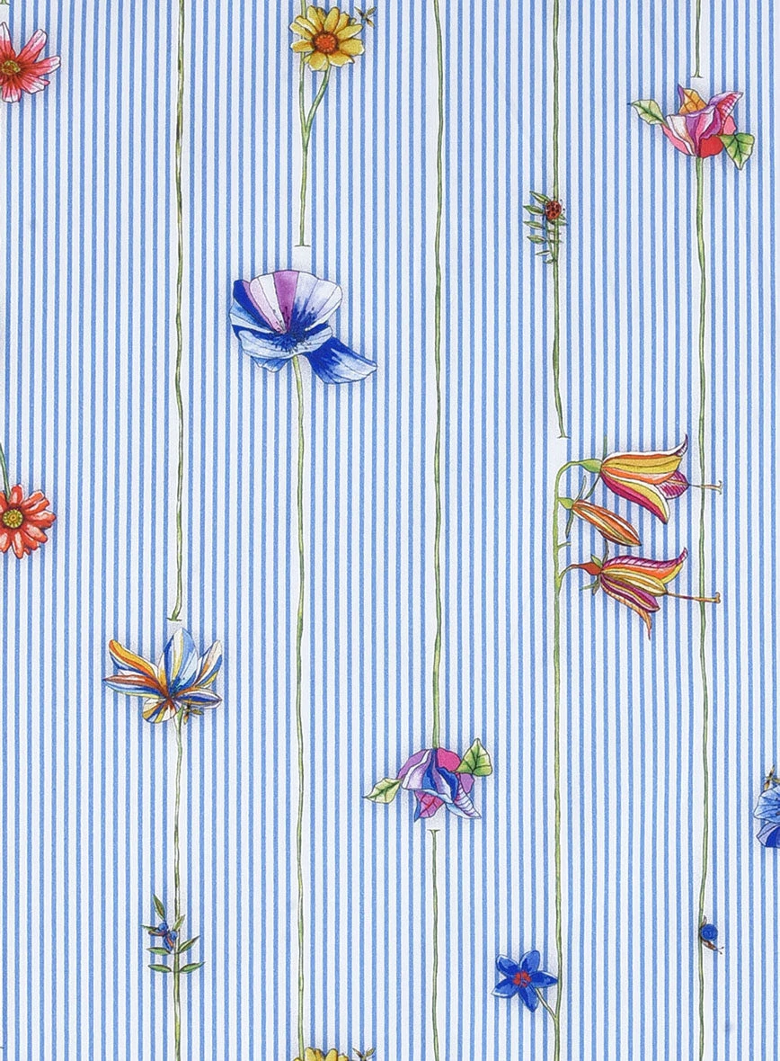 Leggiuno Cotton Azcio Shirt 6 Leggiuno Cotton Azcio Shirt - Image 4