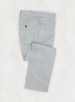 Loro Piana Zod Light Gray Cotton Pants
