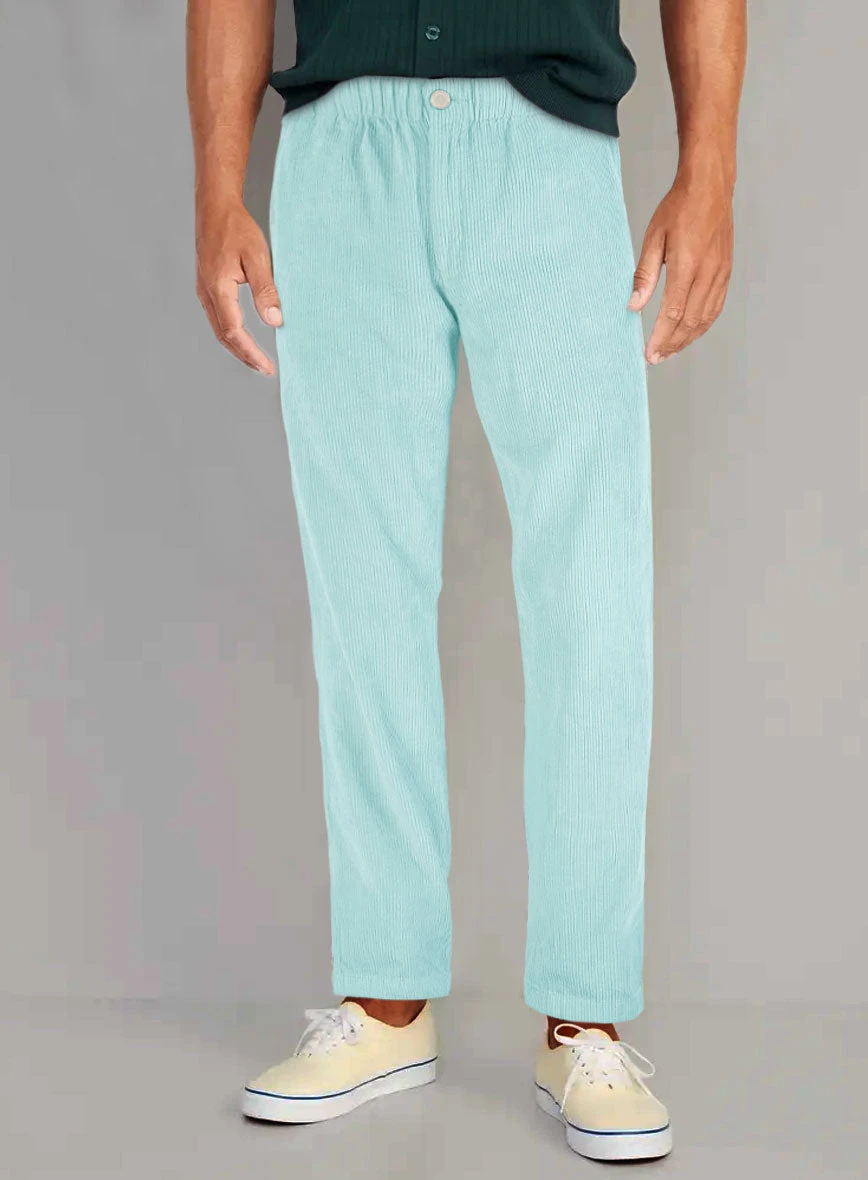 Easy Pants Light Blue Corduroy 3 Easy Pants Light Blue Corduroy - Image 2