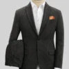 Light Weight Hamburg Charcoal Tweed Suit -Men's Clothing Shop ltwthamburgchartwdsuitlk