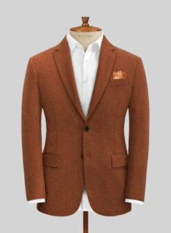 Melange Rust Tweed Suit 11 Melange Rust Tweed Suit -Men's Clothing Shop melangerusttweedsuitlok 2