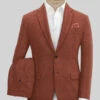 Melange Titan Rust Tweed Suit -Men's Clothing Shop melangetitanrusttweedsuitlook