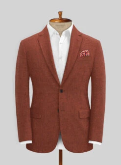 Melange Titan Rust Tweed Suit -Men's Clothing Shop melangetitanrusttweedsuitlook 2