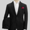 Naples Black Tweed Suit
