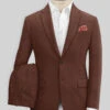 Naples Chestnut Tweed Suit -Men's Clothing Shop napleschestnuttwdsuitlk
