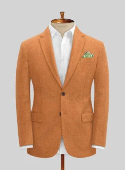 Naples Cocktail Orange Tweed Suit -Men's Clothing Shop naplescocktailorengetweedsuit 2