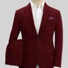 Naples Dark Scarlet Tweed Suit -Men's Clothing Shop naplesdarkscarlettweedsuitlk