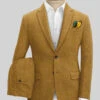 Naples English Mustard Tweed Suit -Men's Clothing Shop naplesenglishmustardtweedsuitlk