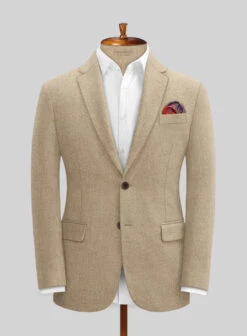 Naples Gondola Beige Tweed Suit -Men's Clothing Shop naplesgondolabeigetweedsuitlook 2