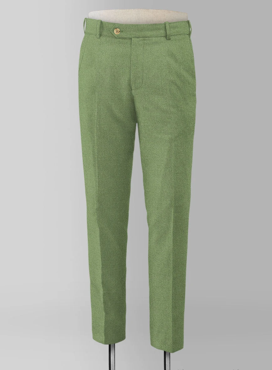 Naples Honeydew Green Tweed Suit 7 Naples Honeydew Green Tweed Suit - Image 5