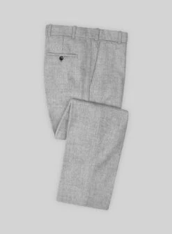 Naples Light Gray Tweed Suit -Men's Clothing Shop napleslightgraytweedsuitlk 4