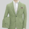 Naples Light Green Tweed Suit -Men's Clothing Shop napleslightgrntwdsuitlook