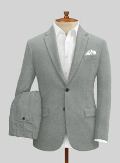 Naples Milano Sage Green Tweed Suit