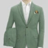 Naples Notte Green Tweed Suit -Men's Clothing Shop naplesnottegreentweedsuitlok
