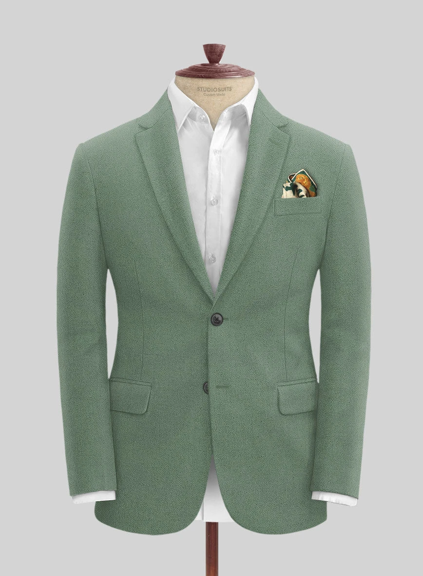 Naples Notte Green Tweed Suit 5 Naples Notte Green Tweed Suit - Image 3