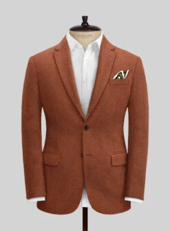 Naples Prego Rust Tweed Suit -Men's Clothing Shop naplespregorusttweedsuitlk 2