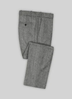 Naples Wide Herringbone Gray Tweed Suit 13 Naples Wide Herringbone Gray Tweed Suit -Men's Clothing Shop napleswideherringbonegraytweedsuitlook 3