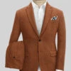 Naples Cosmic Tan Tweed Suit -Men's Clothing Shop naplscsmictantwdsuitlk