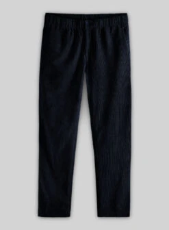 Easy Pants Navy Blue Corduroy