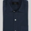 Navy Poplene Shirt -Men's Clothing Shop navypopleneshirtlook