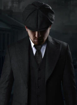 Peaky Blinders Suit - Thomas Shelby - Charcoal Tweed 12 Peaky Blinders Suit - Thomas Shelby - Charcoal Tweed -Men's Clothing Shop peakblind 1