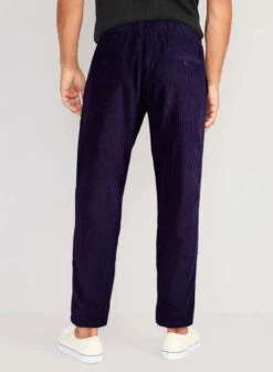 Easy Pants Purple Corduroy -Men's Clothing Shop purplecorduroyeasypantslk 4