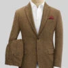 Royal Brown Heavy Tweed Suit -Men's Clothing Shop royalbrownheavytweedsuitlk