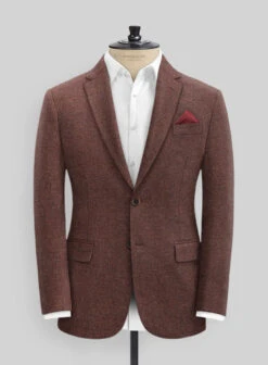 Mute Wine Herringbone Tweed Suit -Men's Clothing Shop royalwneherrngbntwdsuitlk 2