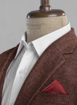 Mute Wine Herringbone Tweed Suit -Men's Clothing Shop royalwneherrngbntwdsuitlk 3