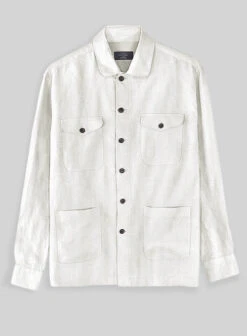 Safari Pure Natural Linen Overshirt