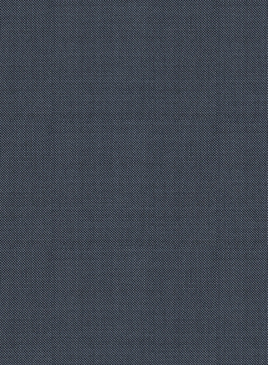 Scabal Isin Twill Blue Wool Pants 5 Scabal Isin Twill Blue Wool Pants - Image 3