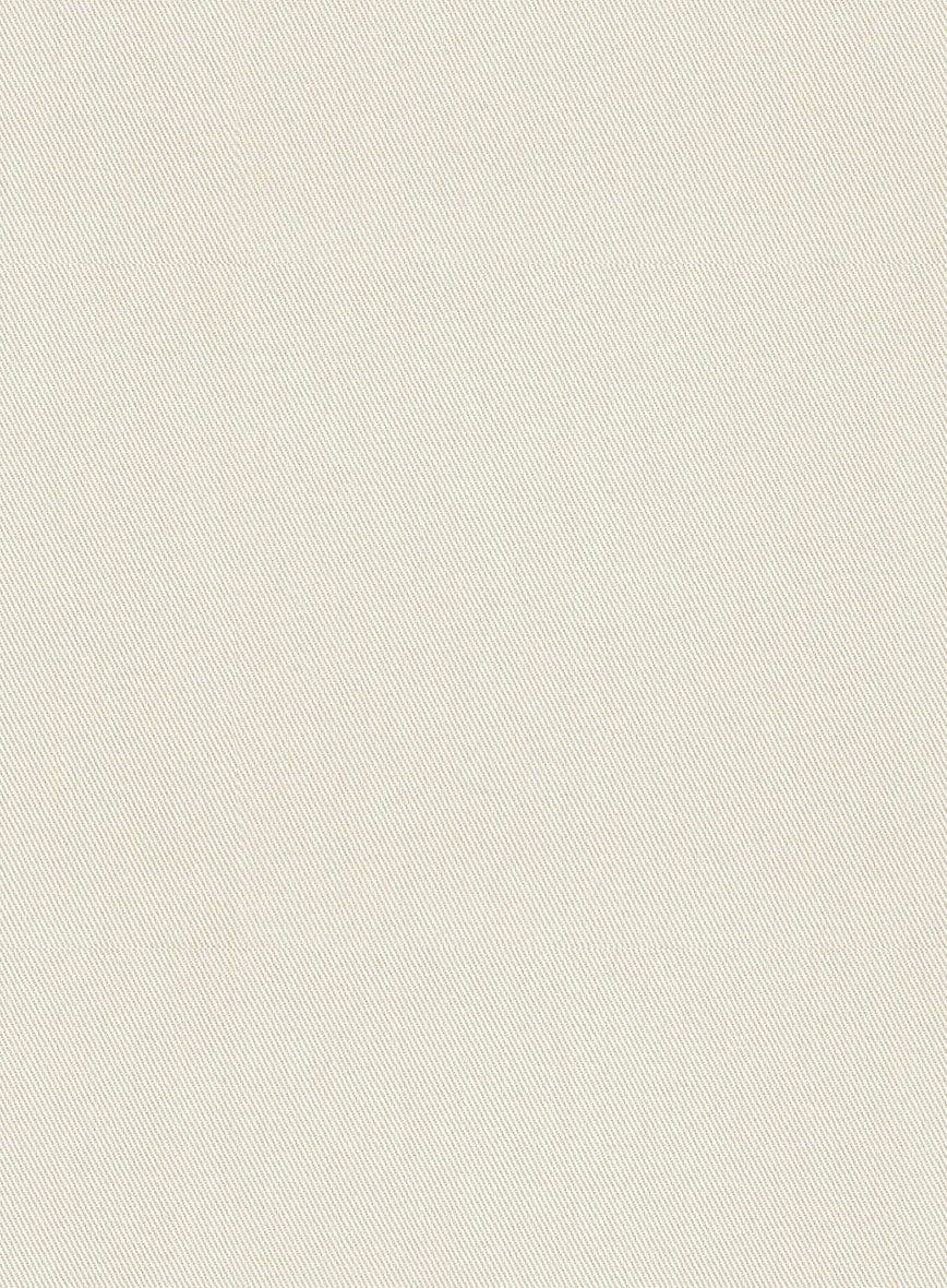 Scabal Light Fawn Cotton Stretch Pants 4 Scabal Light Fawn Cotton Stretch Pants - Image 2