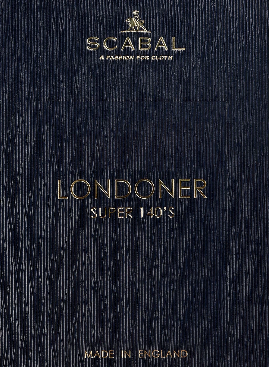 Scabal Londoner Glen Gray Wool Pants 6 Scabal Londoner Glen Gray Wool Pants - Image 4